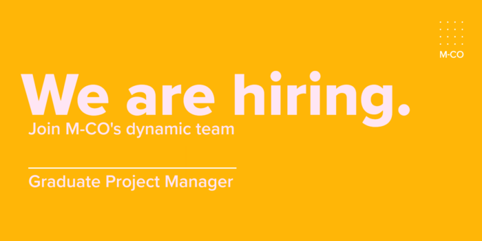 We are hiring! Join our M-CO team.