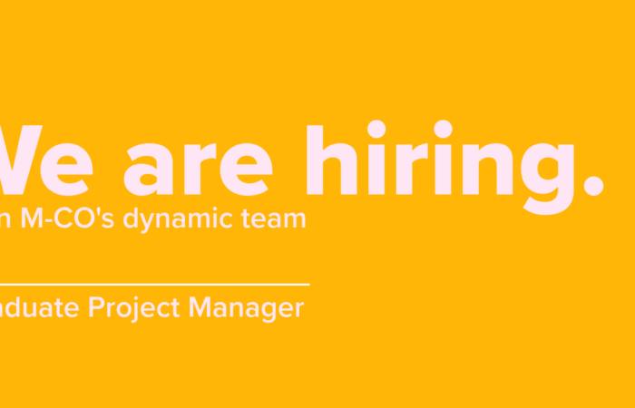 We are hiring! Join our M-CO team.