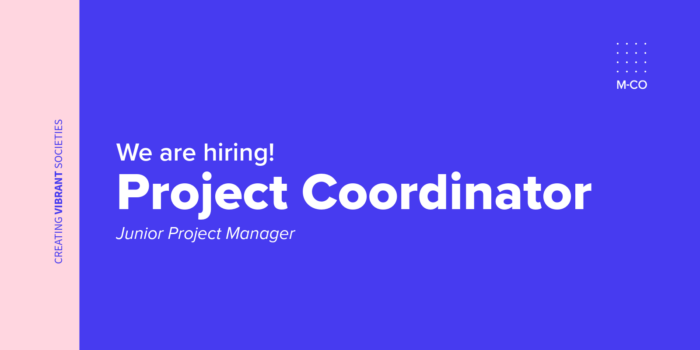 We are hiring! Project Coordinator  